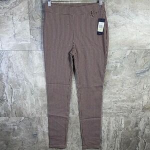 Brown and white checkered Tommy Hilfiger  skinny ankle Leggings Woman's‎ Size 4